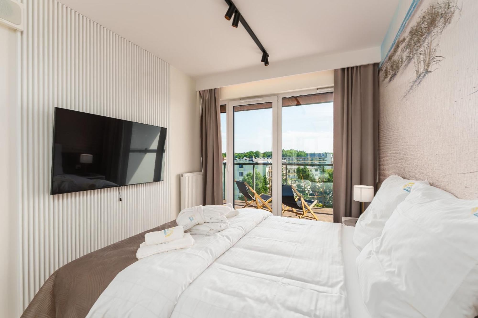 Apartament Delux Kasprowicza 20C Prywatny Parking Basen Sauna Oraz Silownia W Cenie Колобжег Екстер'єр фото